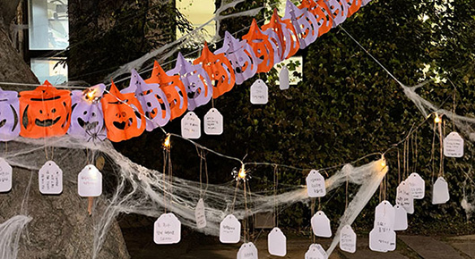 작지만 확실한 즐거움, 학생들이 직접 기획한 할로윈 축제